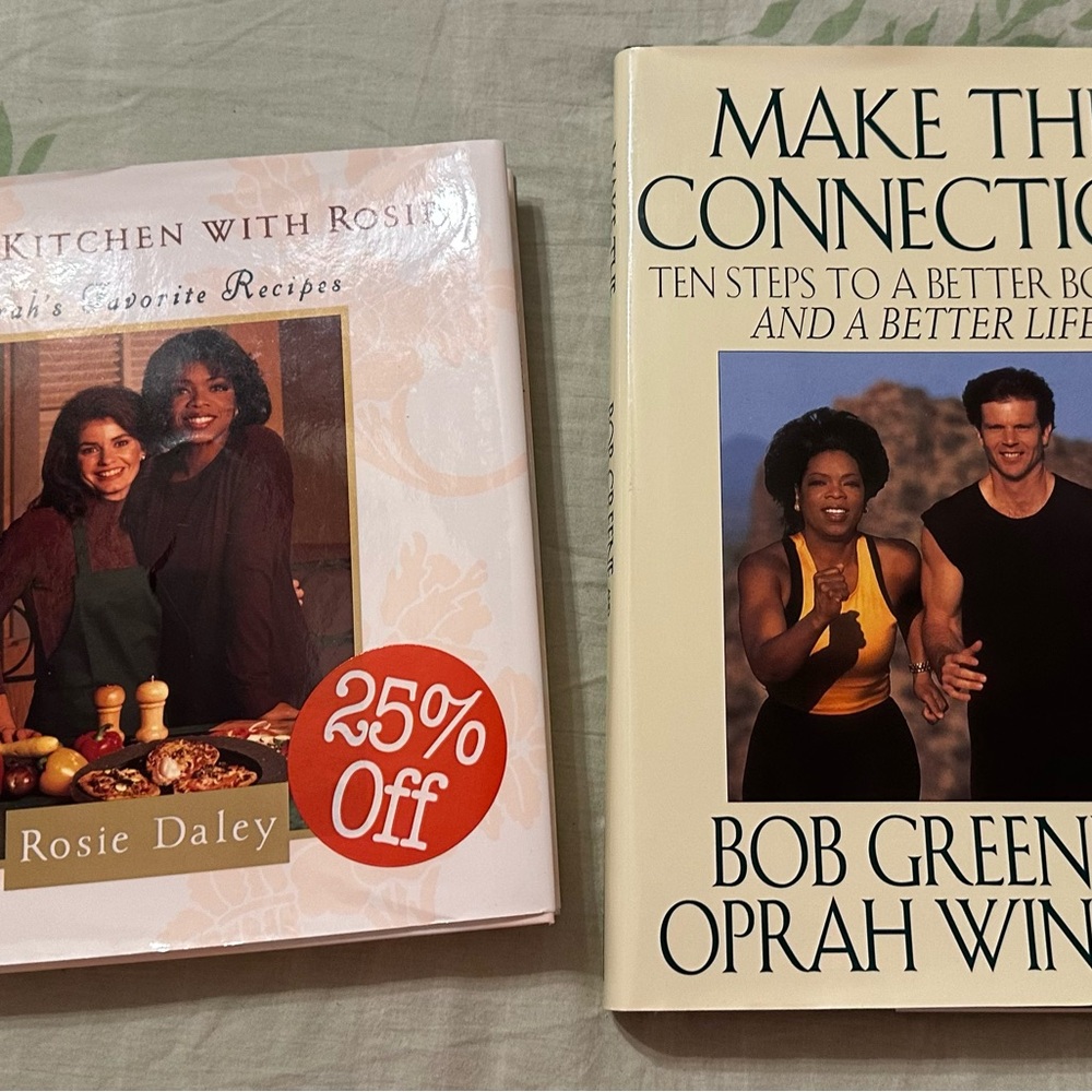 In the kitchen with Rosie and Oprah Make the connection Bob and Oprah